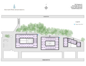 Naveen Pine Apartments Site Map